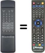 Replacement remote control 8622 661 50211