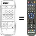 Replacement remote control 8668812231