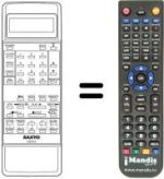 Replacement remote control A07915