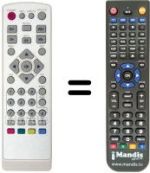 Replacement remote control MICO STB 511