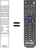 Replacement remote control Bang Olufsen LX 6000