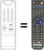 Replacement remote control C14R08