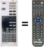Replacement remote control CU-SD 5T
