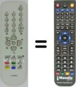 Replacement remote control R-48A01