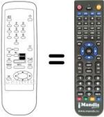 Replacement remote control DV3