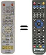 Replacement remote control W 8566 B0