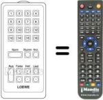 Replacement remote control FB 1