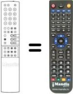 Replacement remote control FB 100