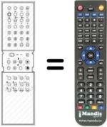 Replacement remote control FB 1000