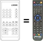 Replacement remote control FB 52 TEXT
