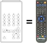 Replacement remote control FB 632 Q