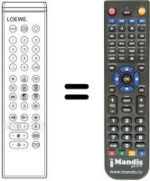 Replacement remote control FB 91
