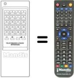 Replacement remote control Irradio GHIBLI 16'