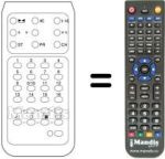 Replacement remote control 590619-5