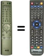 Replacement remote control Sony KV-32 FQ80