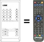 Replacement remote control 263-81360