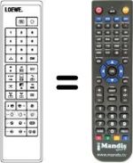 Replacement remote control 263-82700