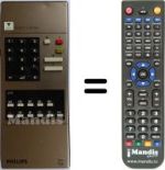 Replacement remote control 4822 218 20306