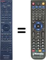Replacement remote control RC-2930