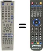 Replacement remote control RC-921