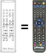 Replacement remote control RC 100