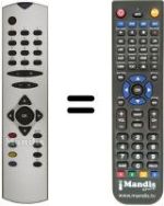 Replacement remote control Autovox AX 26TFTB 26