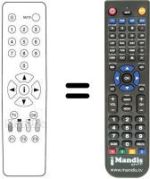 Replacement remote control RC 211