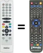 Replacement remote control Proline DFV 16 S