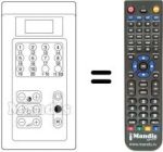 Replacement remote control RC 4-J