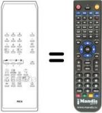 Replacement remote control RC 4