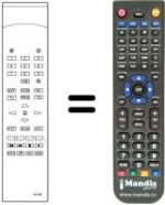 Replacement remote control RC 505