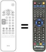 Replacement remote control RC 7976 / 00