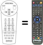 Replacement remote control RC 8252 / 00