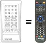 Replacement remote control RC IV-16 FACH