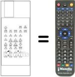 Replacement remote control RCS 6292.4