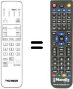 Replacement remote control Teleavia 20 MG 79 CL