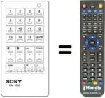 Replacement remote control RM-605