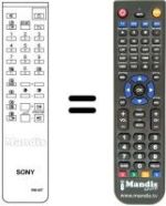 Replacement remote control 146548711