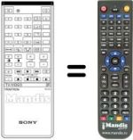 Replacement remote control RM-665