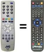 Replacement remote control RM-C1502