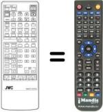 Replacement remote control RM-C703
