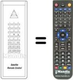 Replacement remote control SP 699009