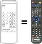 Replacement remote control SR 1930699