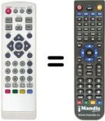 Replacement remote control WINBOX DT 1000
