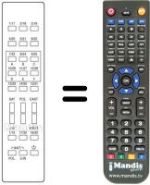 Replacement remote control OSE 583
