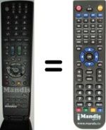 Replacement remote control Sharp LC 42 B20
