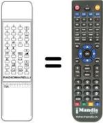 Replacement remote control T 30
