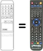 Replacement remote control TC 125 SL