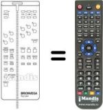 Replacement remote control TLC 241