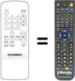 Replacement remote control UFD 200